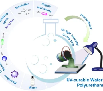 پوششهای پلییورتان پایه آبی با قابلیت پخت با تابش UV