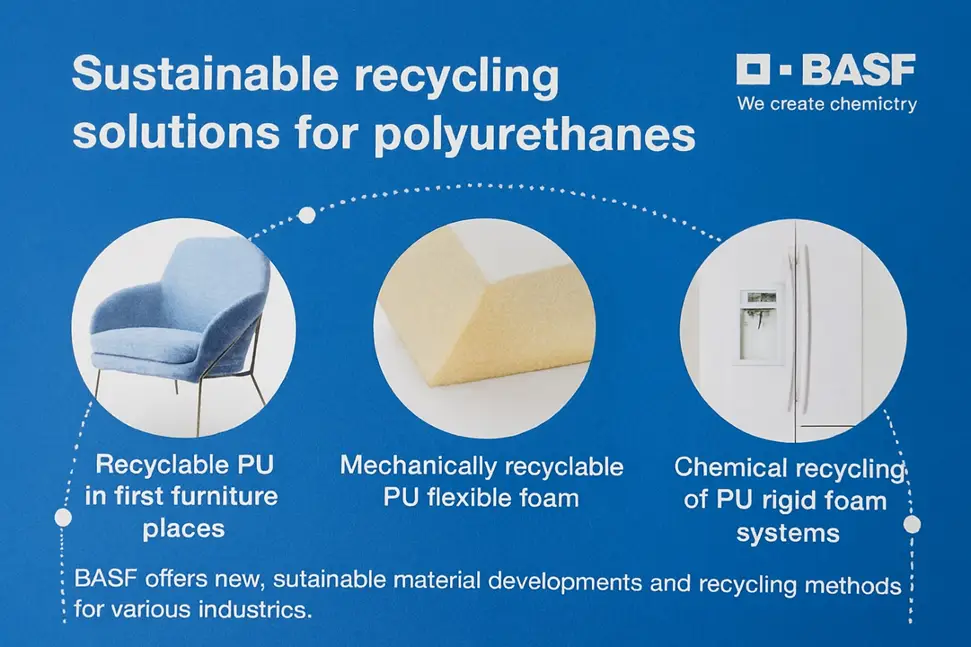 راهکارهای بازیافت پایدار پلی‌ یورتان‌ها